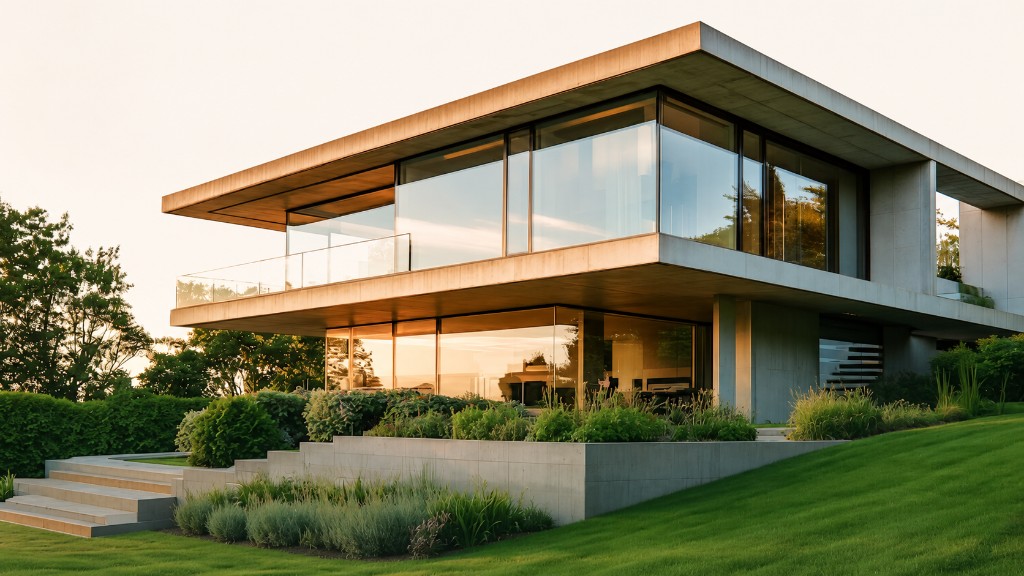 Casa contemporânea de alto padrão com vista para o mar — assessoria jurídica imobiliária